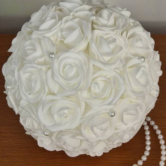 Flower Girl Crown and Floral Ball - Picture 5 of 14